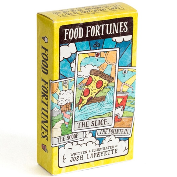 Food fortune tarot deck cards & book new sealed - Picture 4 of 4